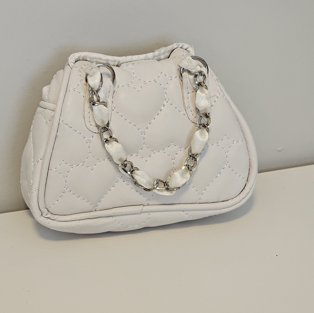 Build A Bear Whitw Purse